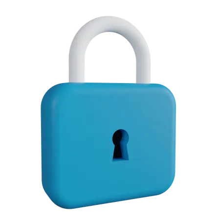 Padlock  3D Illustration