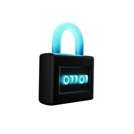 Padlock  3D Illustration