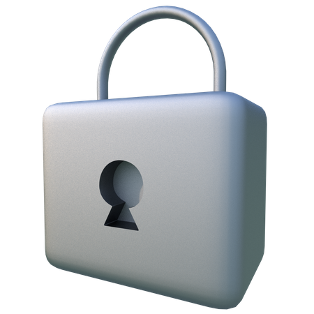 Padlock  3D Illustration