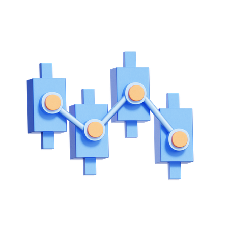 Padrão de castiçal  3D Icon