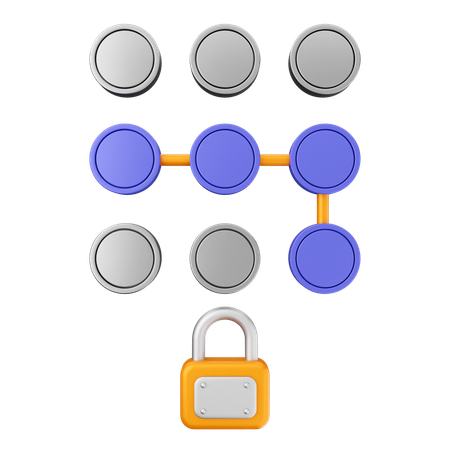 Proteção de segurança padrão  3D Icon