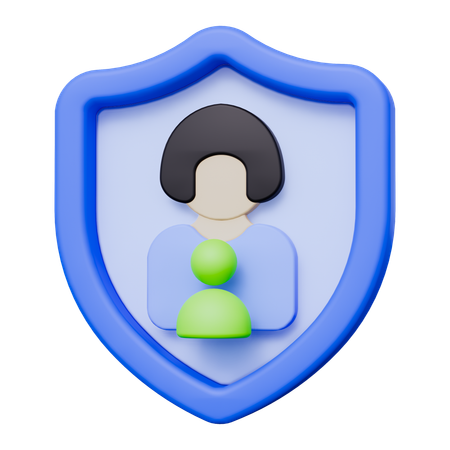 Padre e hijo  3D Icon