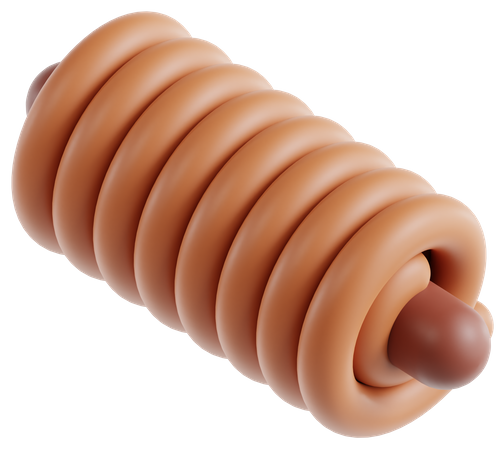 Pães de salsicha  3D Icon