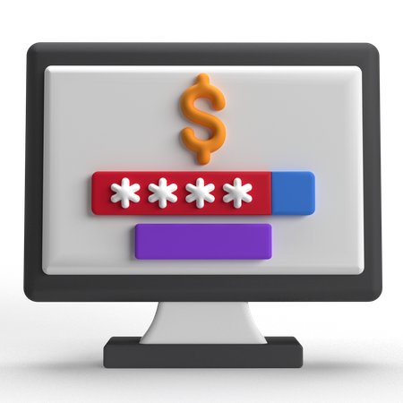 Pagamento  3D Icon