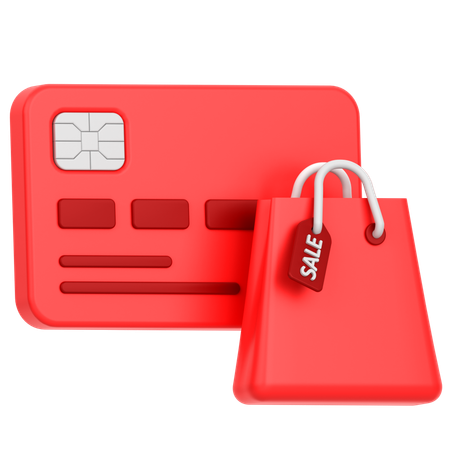 Pagamento com cartão  3D Icon