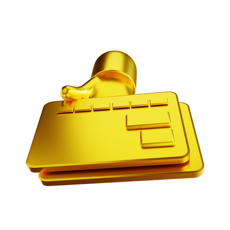 Pagamento com cartão  3D Icon