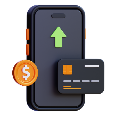 Pagamento com cartão  3D Icon
