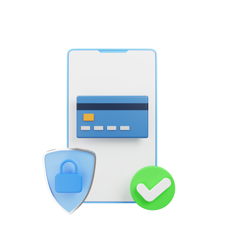 Pagamento com cartão  3D Icon