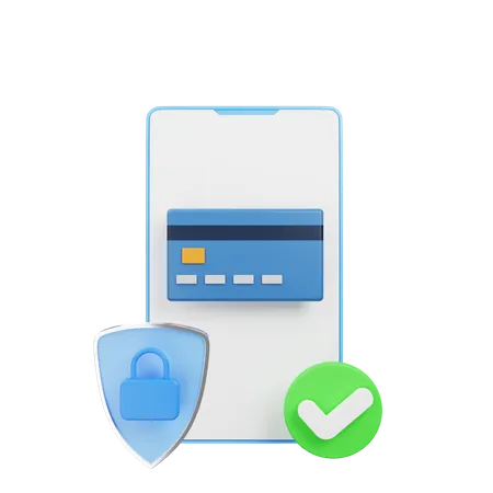 Pagamento com cartão  3D Icon
