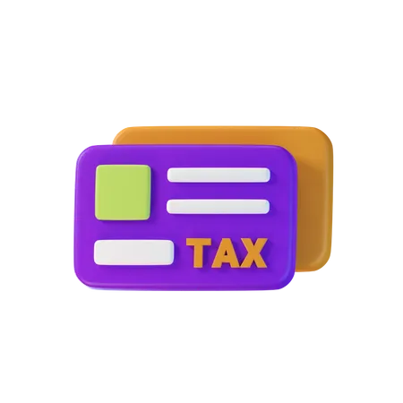 Pagamento de taxa  3D Icon