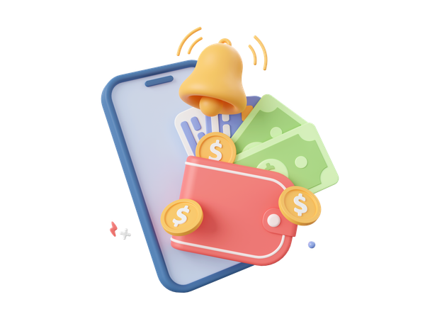 Pagamento online  3D Icon