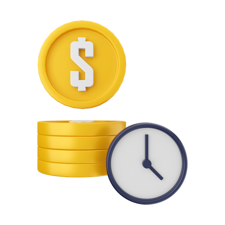 Pagamento Pendente  3D Icon