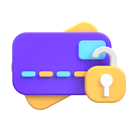 Pagamento seguro  3D Icon