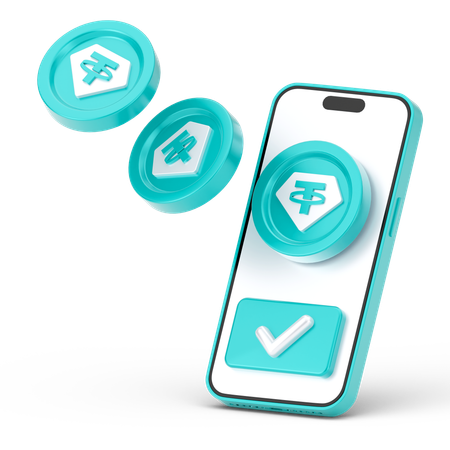 Pagamento vinculado  3D Icon