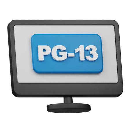 Contenu PG-13  3D Icon