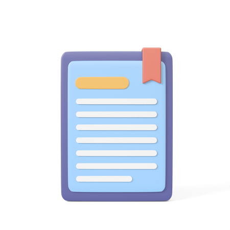 Page  3D Icon