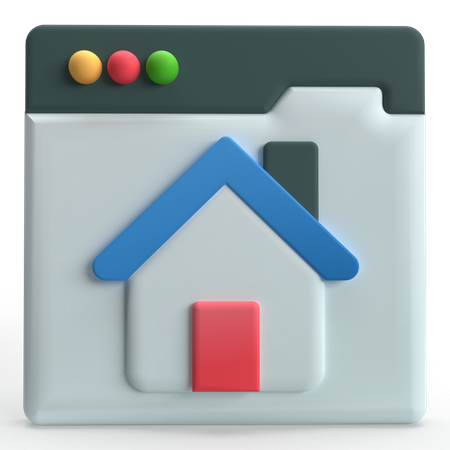 Page d'accueil  3D Icon