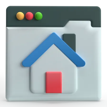 Page d'accueil  3D Icon
