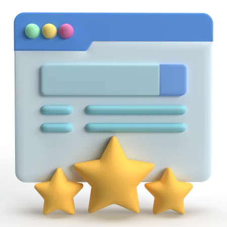 Page préférée  3D Icon