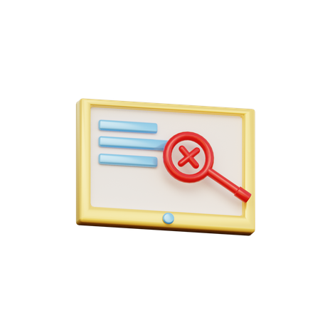 Page non trouvée  3D Icon