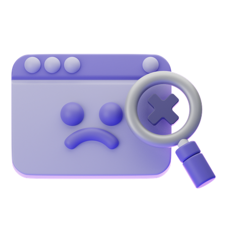 PAGE NOT FOUND  3D Icon