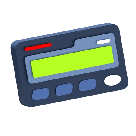 Pager  3D Icon