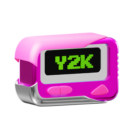 Pager  3D Icon