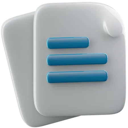 Pages  3D Icon