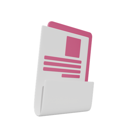 Pages  3D Icon