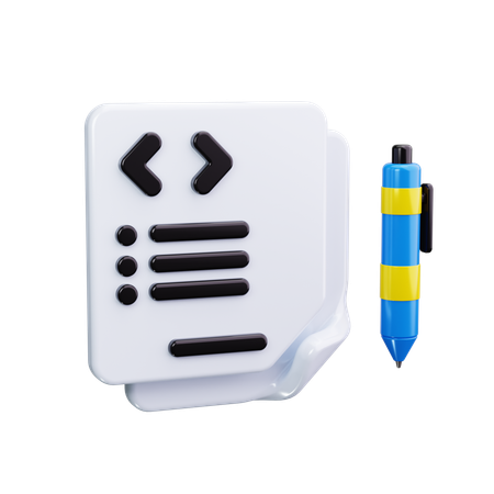 Página de script  3D Icon