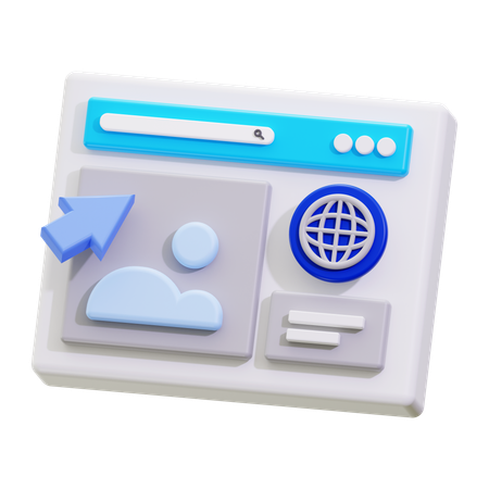 Página web  3D Icon