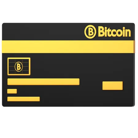 Pago bitcoin  3D Icon