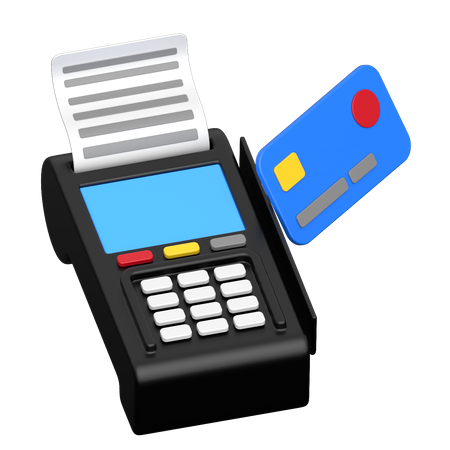 Pago en cajero automático  3D Icon