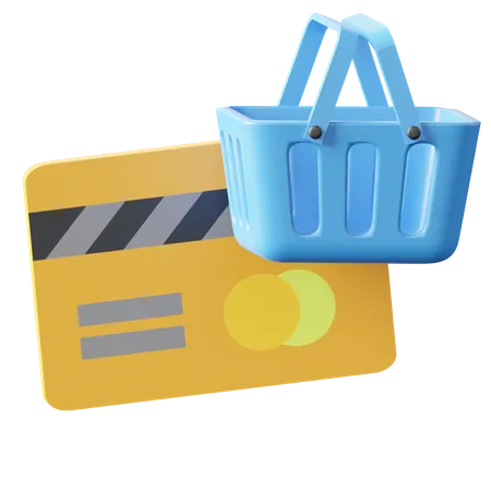 Pago de compras  3D Icon