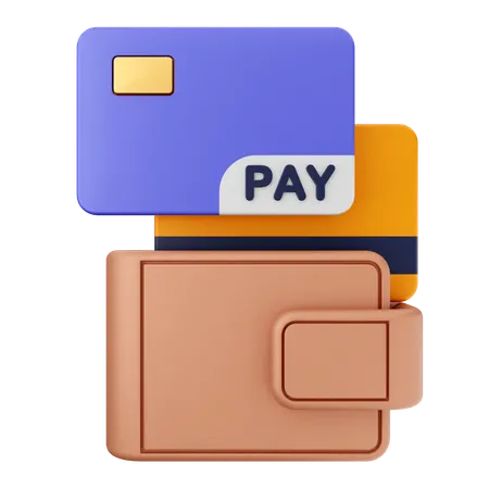 Pago con tarjeta de crédito  3D Icon