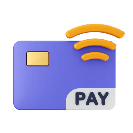 Pago con tarjeta de crédito  3D Icon