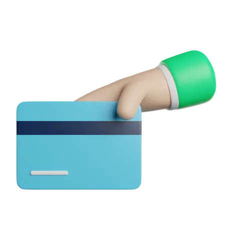 Pago con tarjeta de crédito  3D Icon
