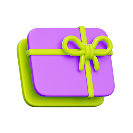 Pago con tarjeta de regalo  3D Icon