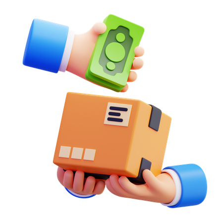 Contra reembolso  3D Icon