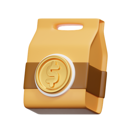 Pago de comida  3D Icon