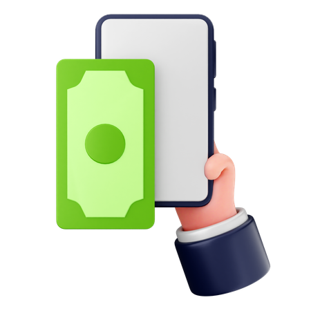 Pago de dinero  3D Icon