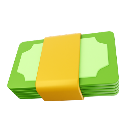 Pago de dinero  3D Icon