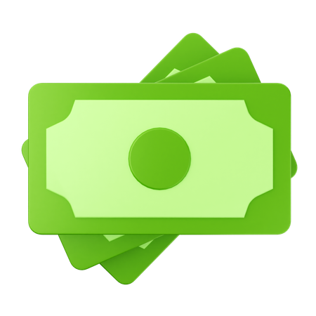 Pago de dinero  3D Icon