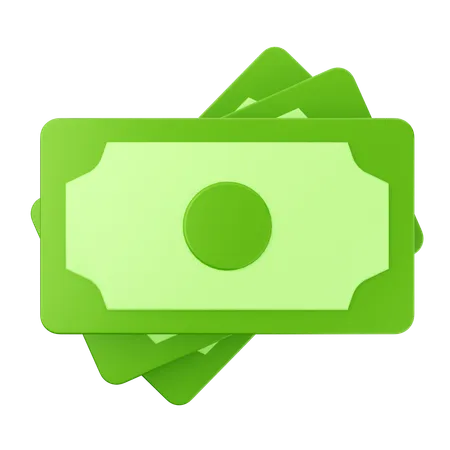 Pago de dinero  3D Icon