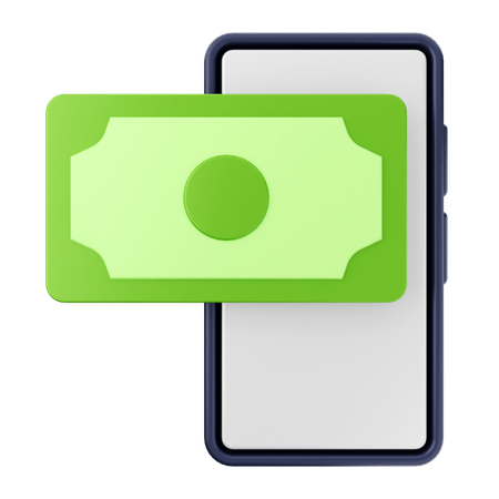 Pago de dinero  3D Icon