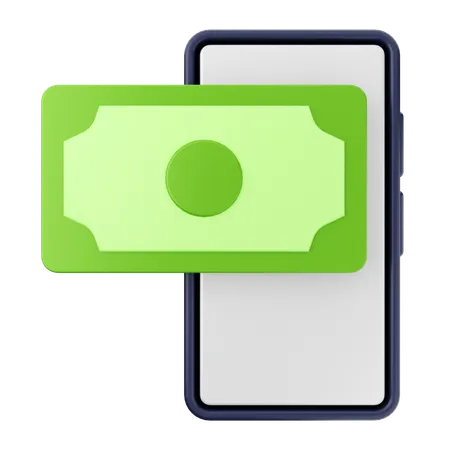 Pago de dinero  3D Icon