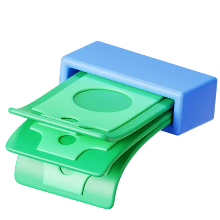 Pago de dinero  3D Icon