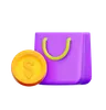 pago de la bolsa de compras