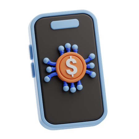 Pago Digital  3D Icon