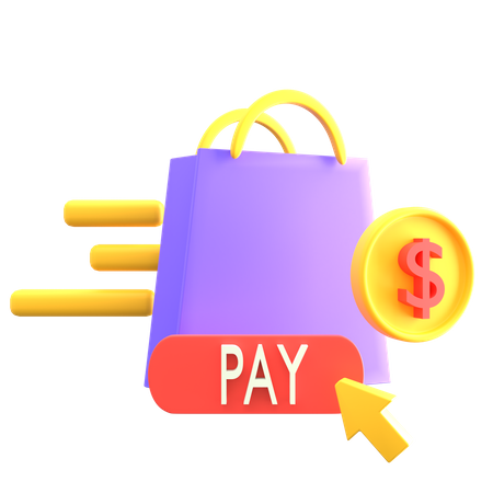 Pago Digital  3D Icon